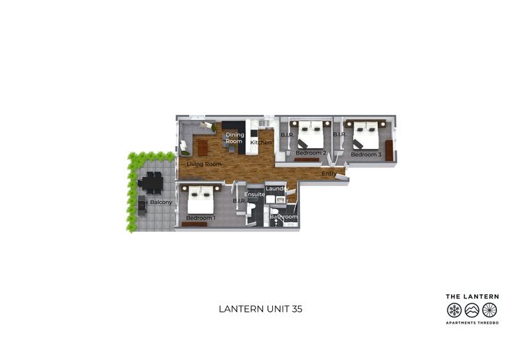 Lantern 35-3 Bedroom