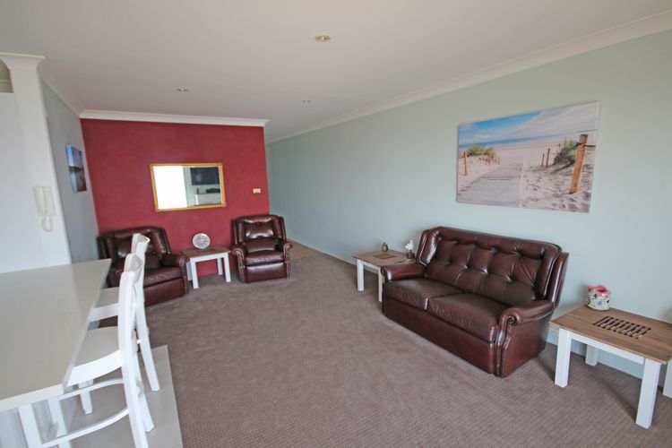 Living Room with Midcentury Modern style