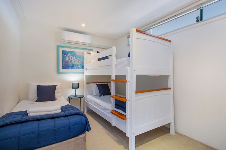 3rd Bedroom 1 single bed + bunk bed (single beds)