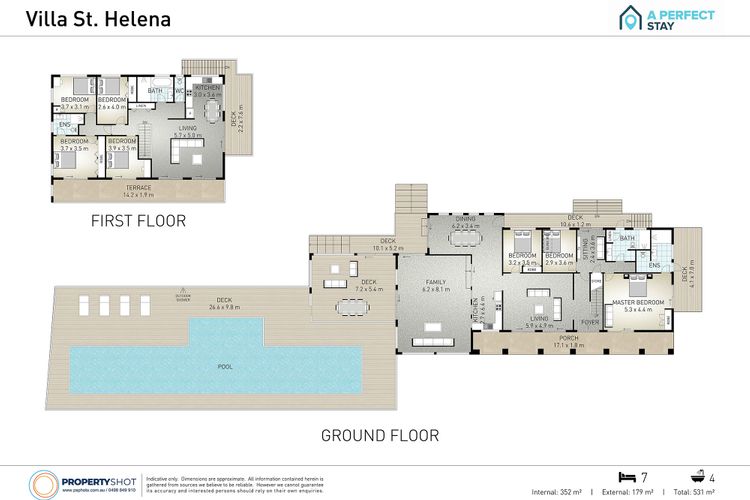 Villa St Helena – grand 7 BR estate with 25m pool