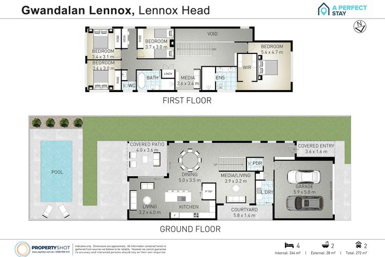 Gwandalan Lennox - Lennox Head - Floor Plan