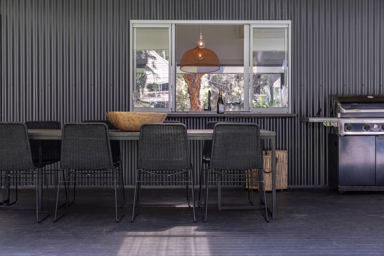 The Black Beach House