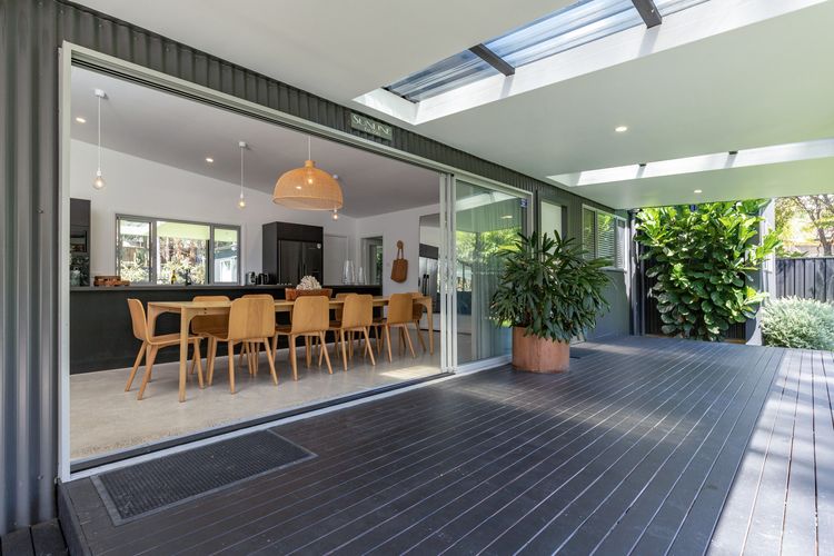 The Black Beach House