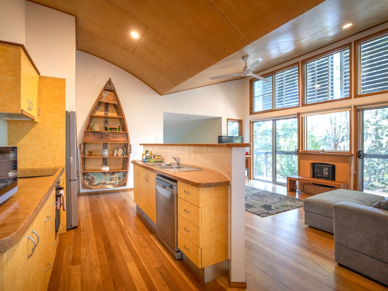 Kitchen and Living Room