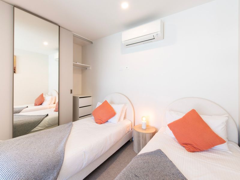 Two single beds