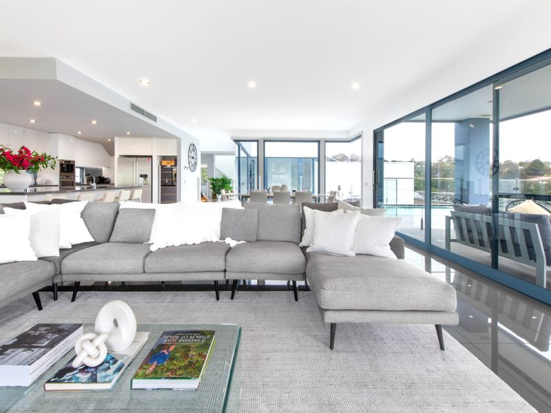 Infinity Pool & Fireplaces with Sea View Trees