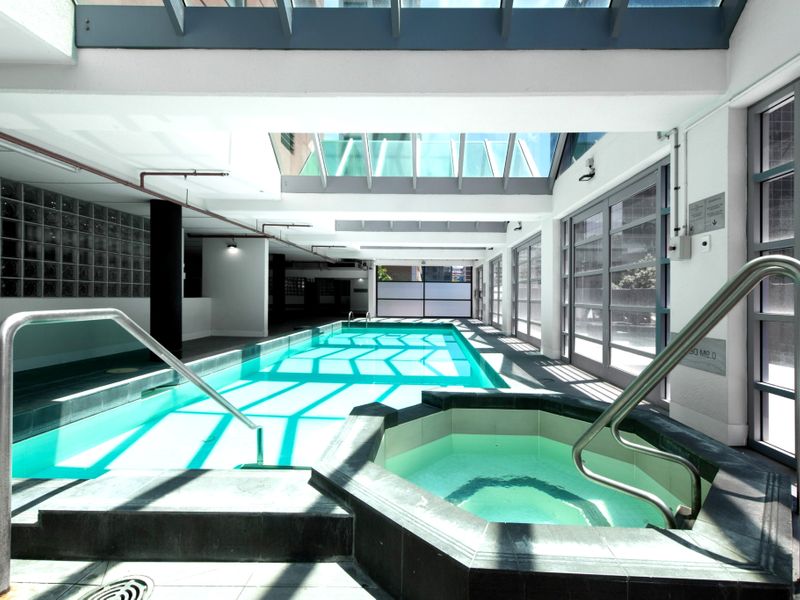 Communal indoor pool