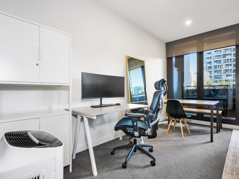 Workspace with a relaxing view