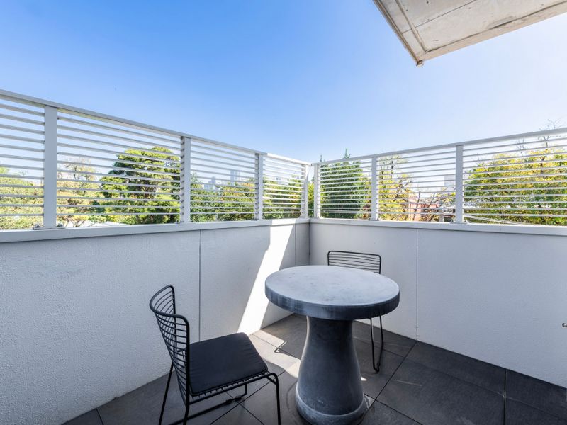 Private balcony