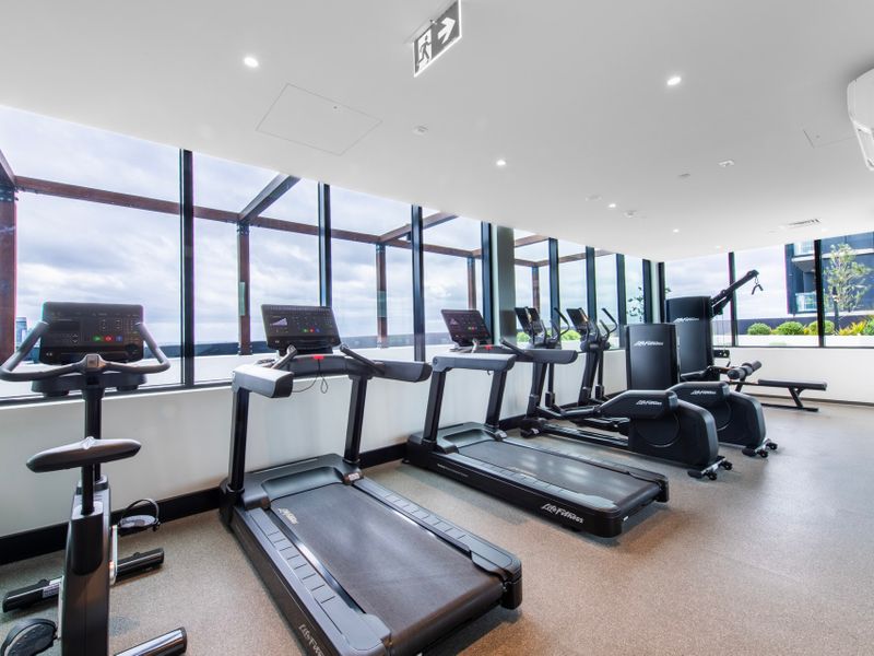 Fully-equipped gym