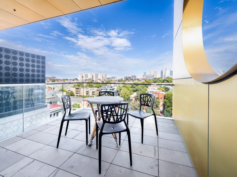 Balcony with Outdoor Seating Area for Relaxation