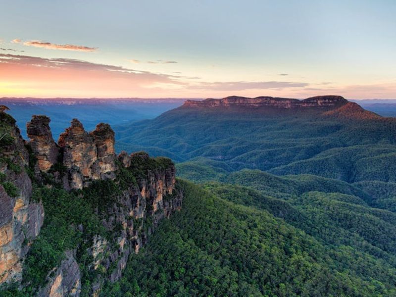 Majestic views from the Blue Mountains.