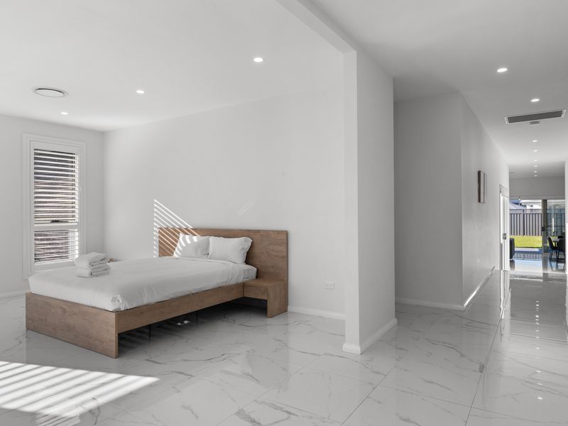 Full View of Large Bedroom