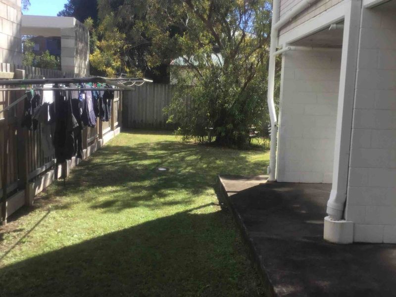 Clothes line available outdoors