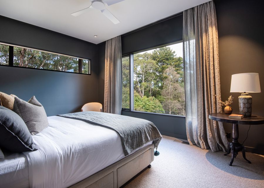Enjoy the view from the Master bedroom with King bed