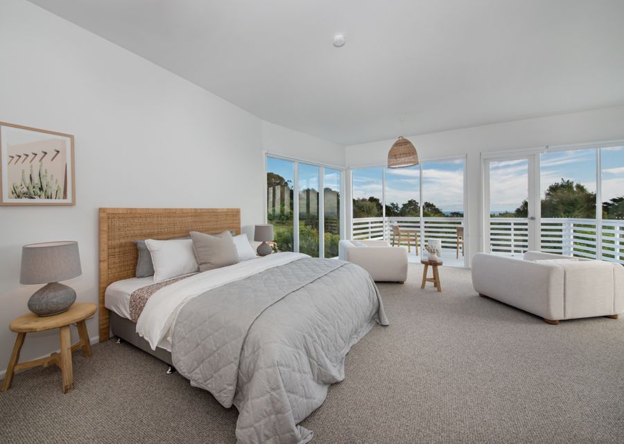 Bedroom three with stunning view and balcony 