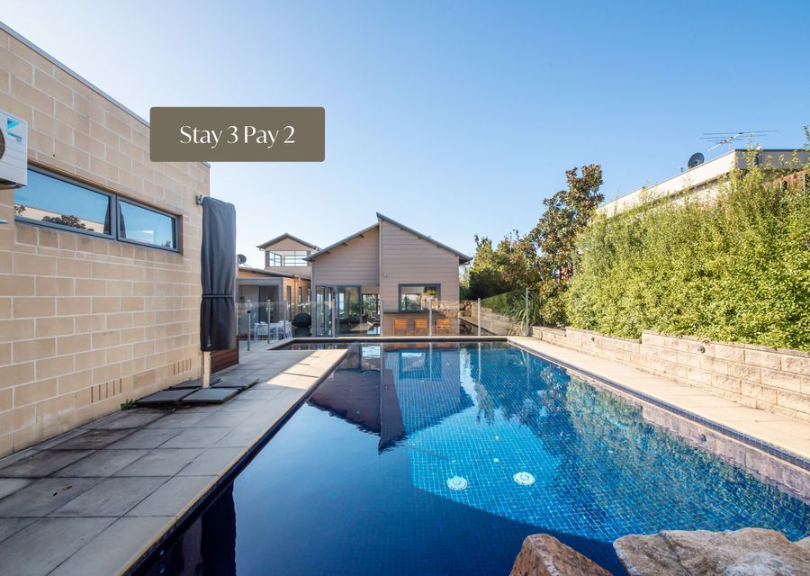 Bayview Bliss – Gas Heated Spa and Solar Heated Pool