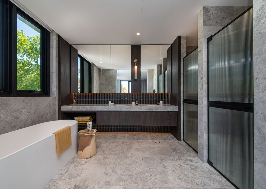 Master Ensuite with bath, shower and double vanity.  The bathrooms are absolutely stunning 