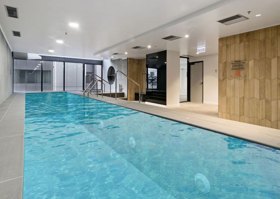 Heated indoor pool 