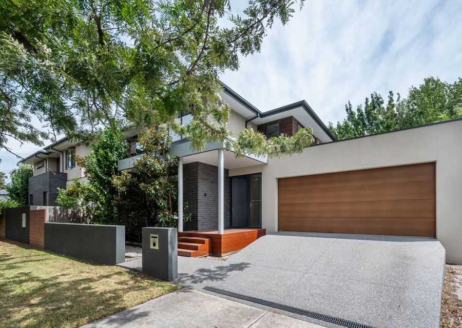 Secure parking in the double garage and driveway 