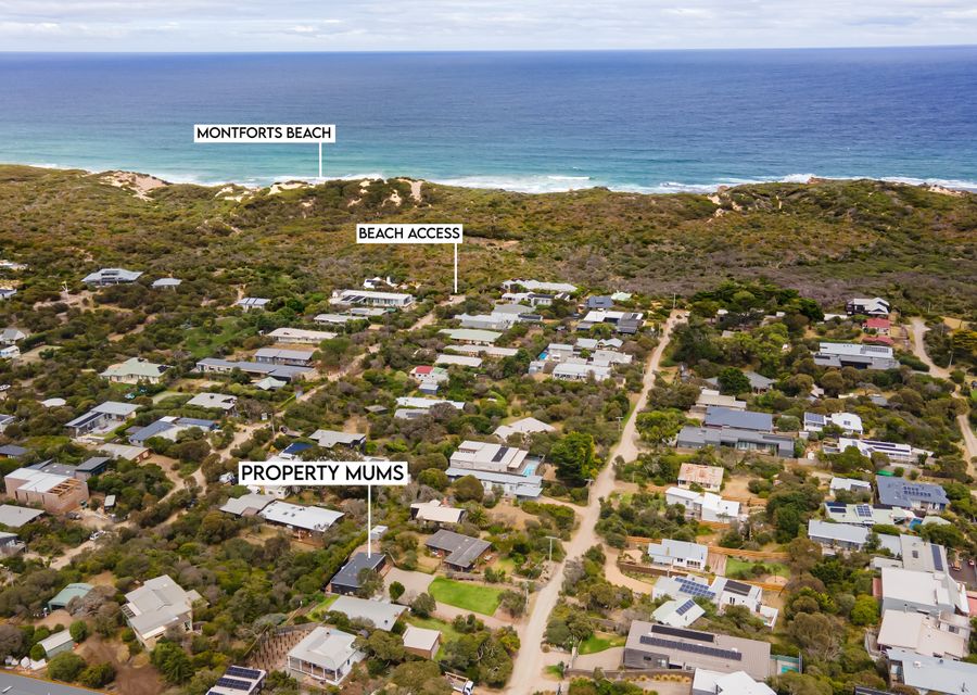 Close to the back beach