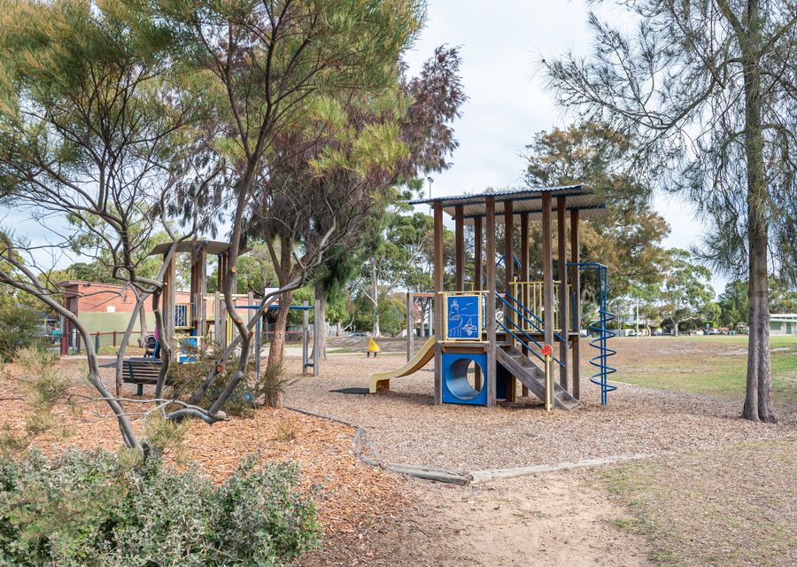 Play ground across the road in Ludstone reserve 