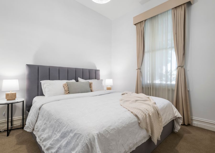 Master bedroom with King bed