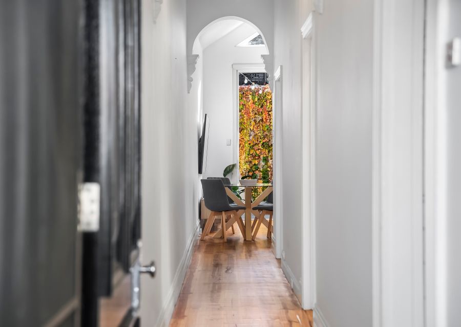 Entrance into the home