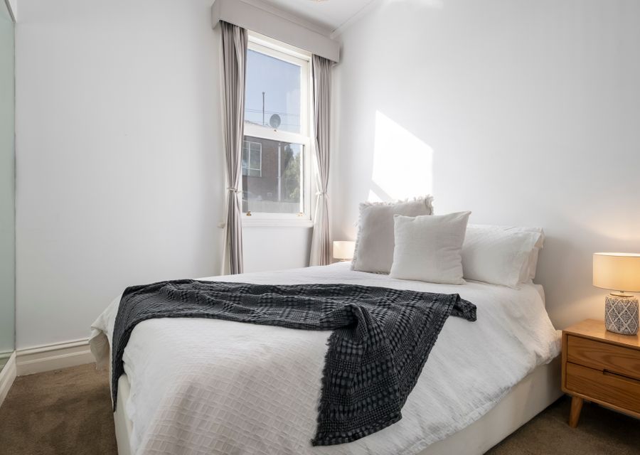 2nd bedroom, with Queen bed, styked with comfort in mind