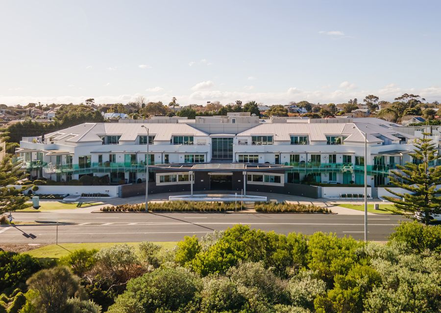 Walk across the road to the beach and stroll to the shops and restaurants