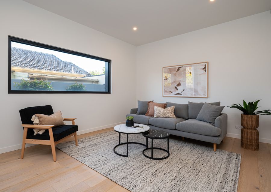 2nd living space at the front of the property 