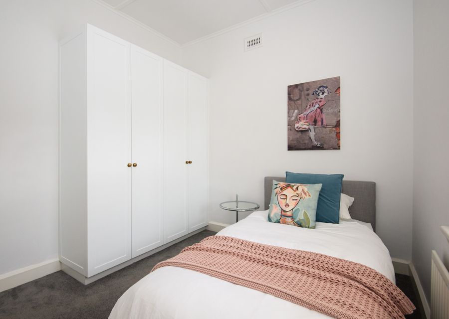 Bedroom three with king single bed 