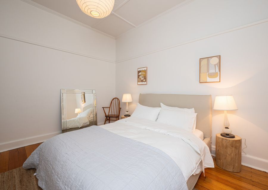 Bedroom 2 with Queen bed, ducted heating and cooling