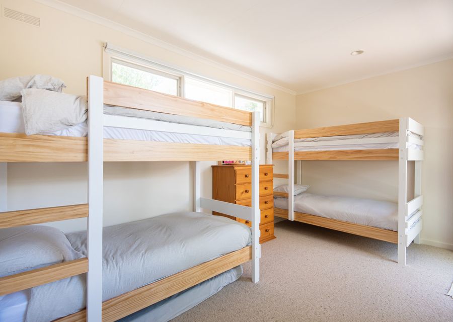 Single bunks plus one trundle mattress