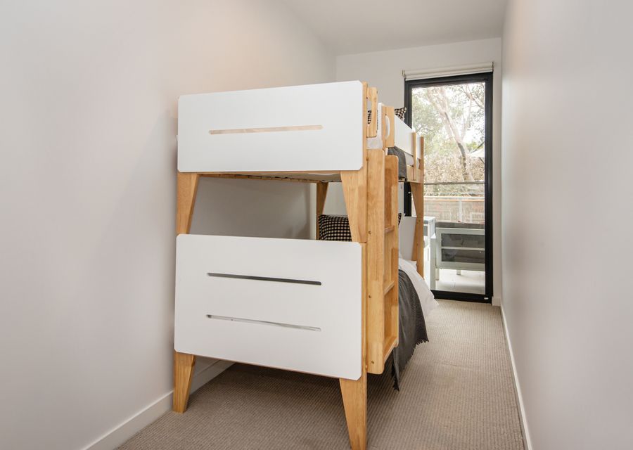 Single bunks in second bedroom 
