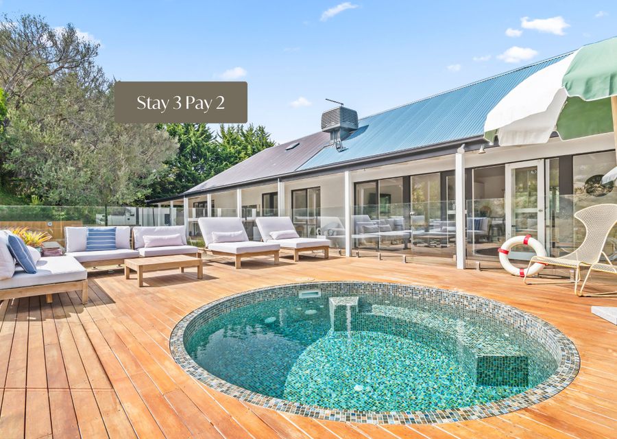 Peaceful Retreat with gas heated plunge pool