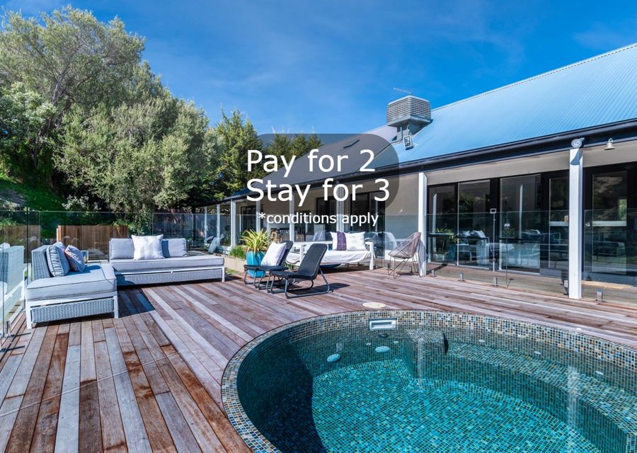 Peaceful Retreat with gas heated plunge pool