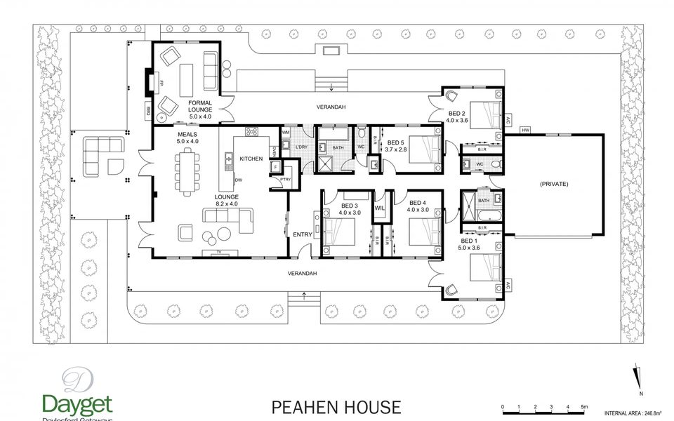 Peahen House