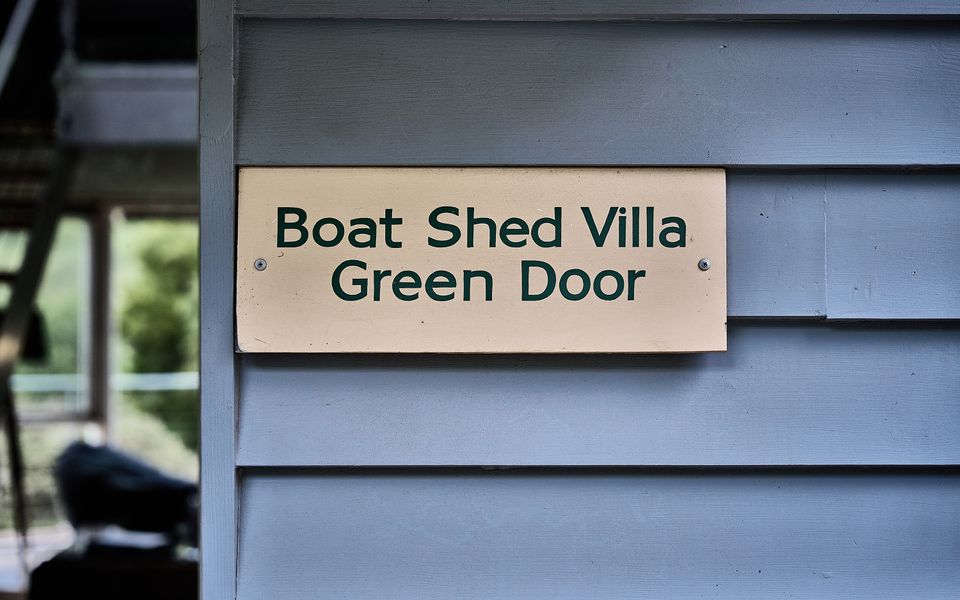 Boatshed Villa Green Door